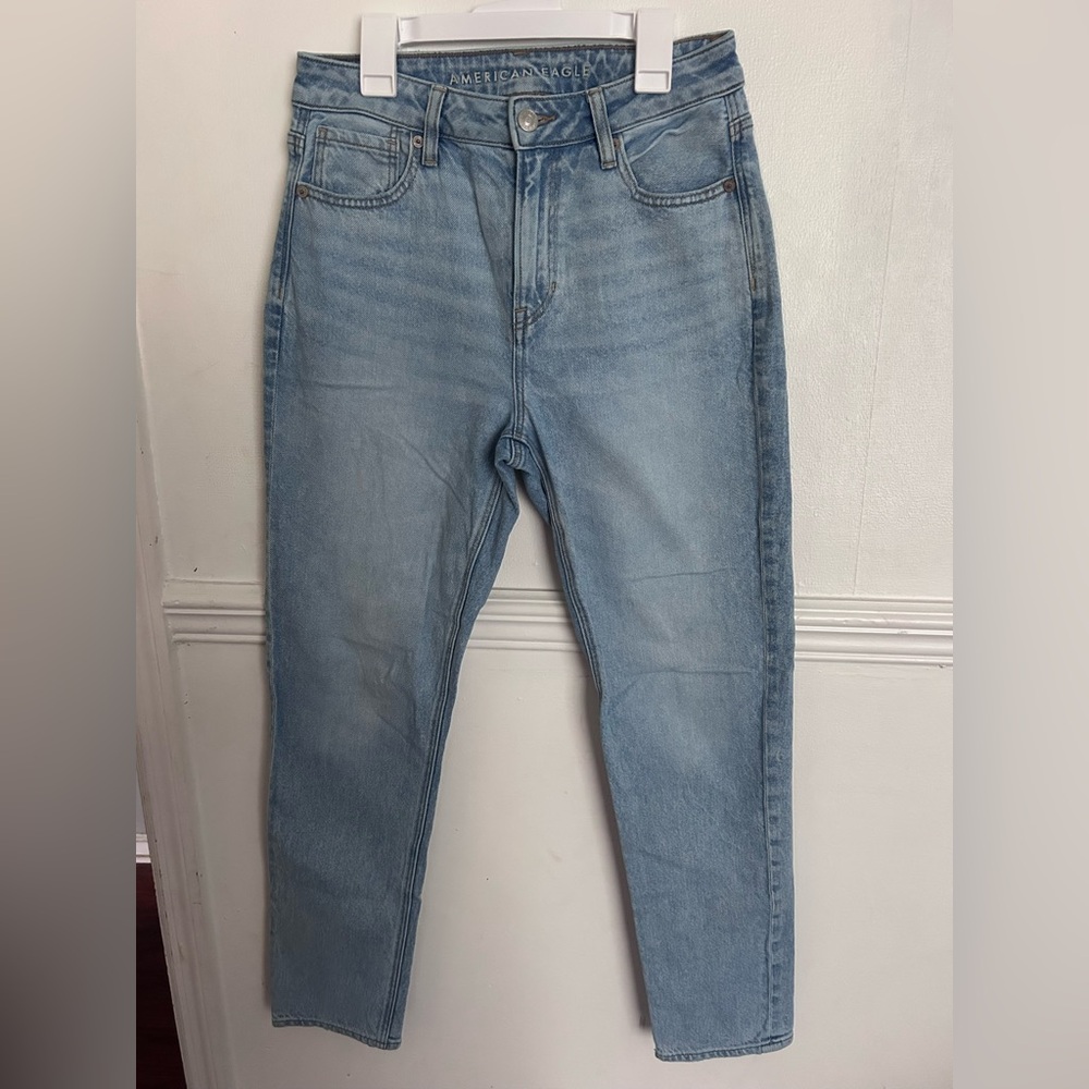 American Eagle Outfitters Blue Straight Jeans